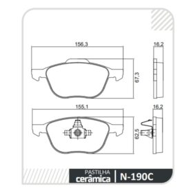 PASTILHA COBREQ CERAMICA N-190C