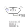 PASTILHAS FREIO SYL 1051