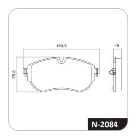 PASTILHA CERÂMICA COBREQ N-2084C