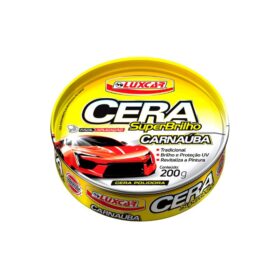 LUXCAR CERA PASTA CARNAÚBA SUPERBRILHO 200G