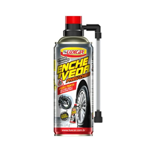 LUXCAR REPARADOR PNEU INSTANTANEO 400ML