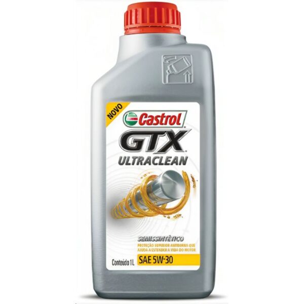 LUBRIFICANTE CASTROL - GTX ULTRACLEAN 5W30 SEMISSITETICO